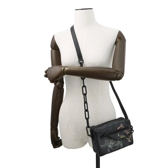 LOUIS VUITTON Mini Soft Trunk Damier Graphite Stamp Noir - Picture 1 of 15